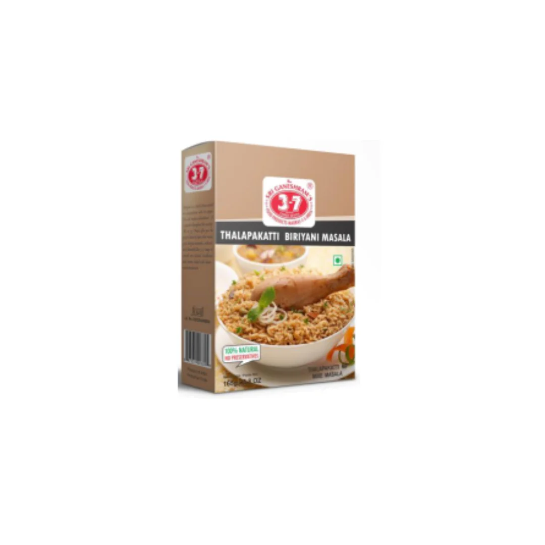 3-7 Thalapakatti Biriyani Masala 165g x 6 pack