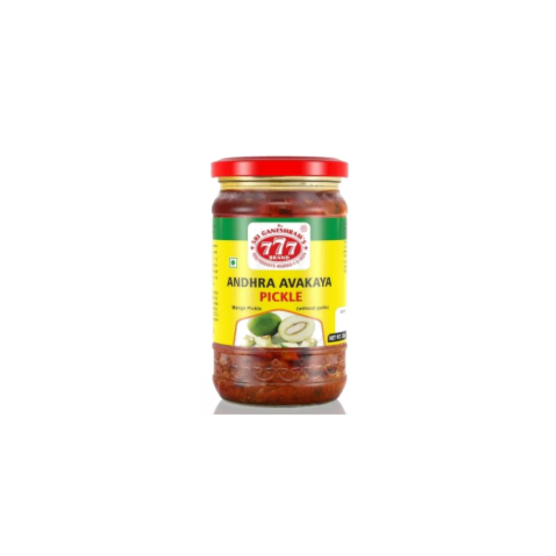 777 Andhra Avakaya Mango Pickle 300g x 6 pack