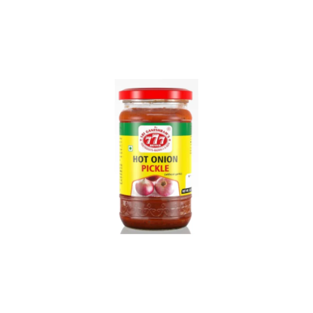 777 Hot Onion Pickle 300g x 6 pack