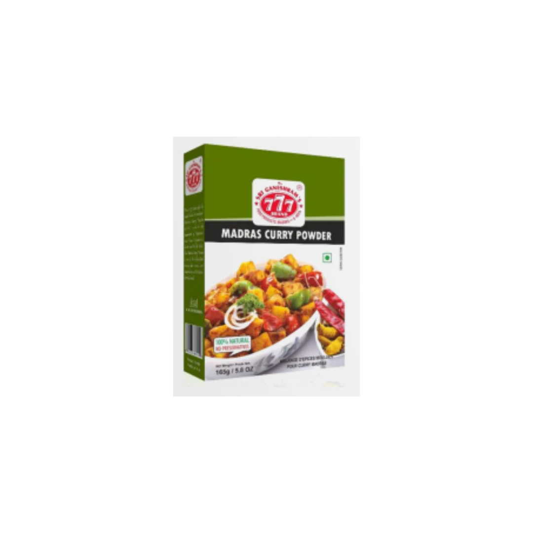 777 Madras Curry Powder 165g x 6 pack