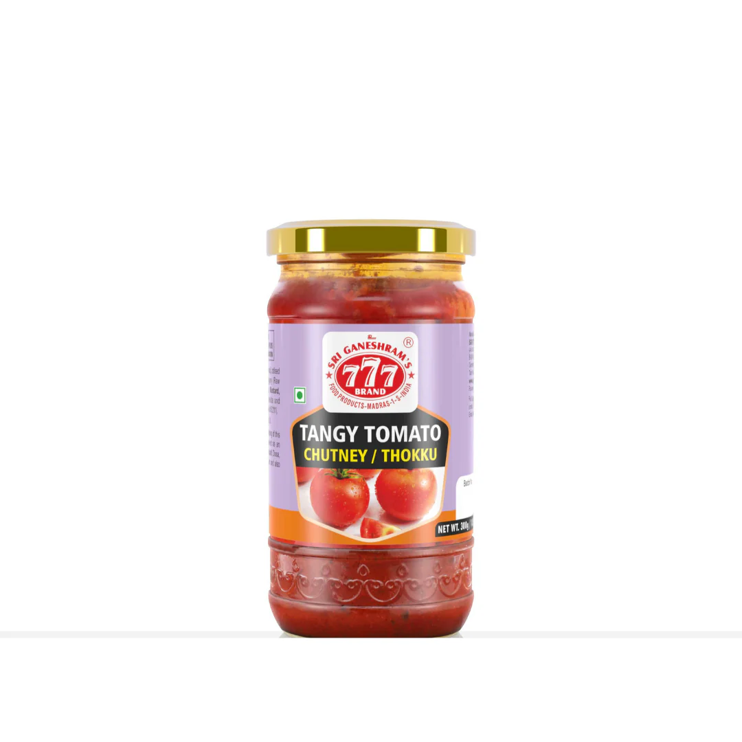 777 Tangy Tomato Chutney / Thokku 300gr x 6 pack