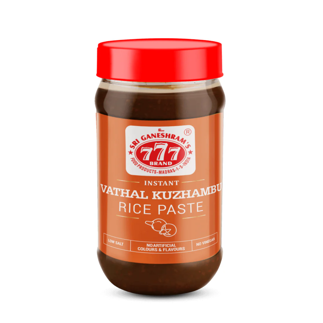 777 Vathal Kuzhambu Rice Paste 300gr x 6 pack
