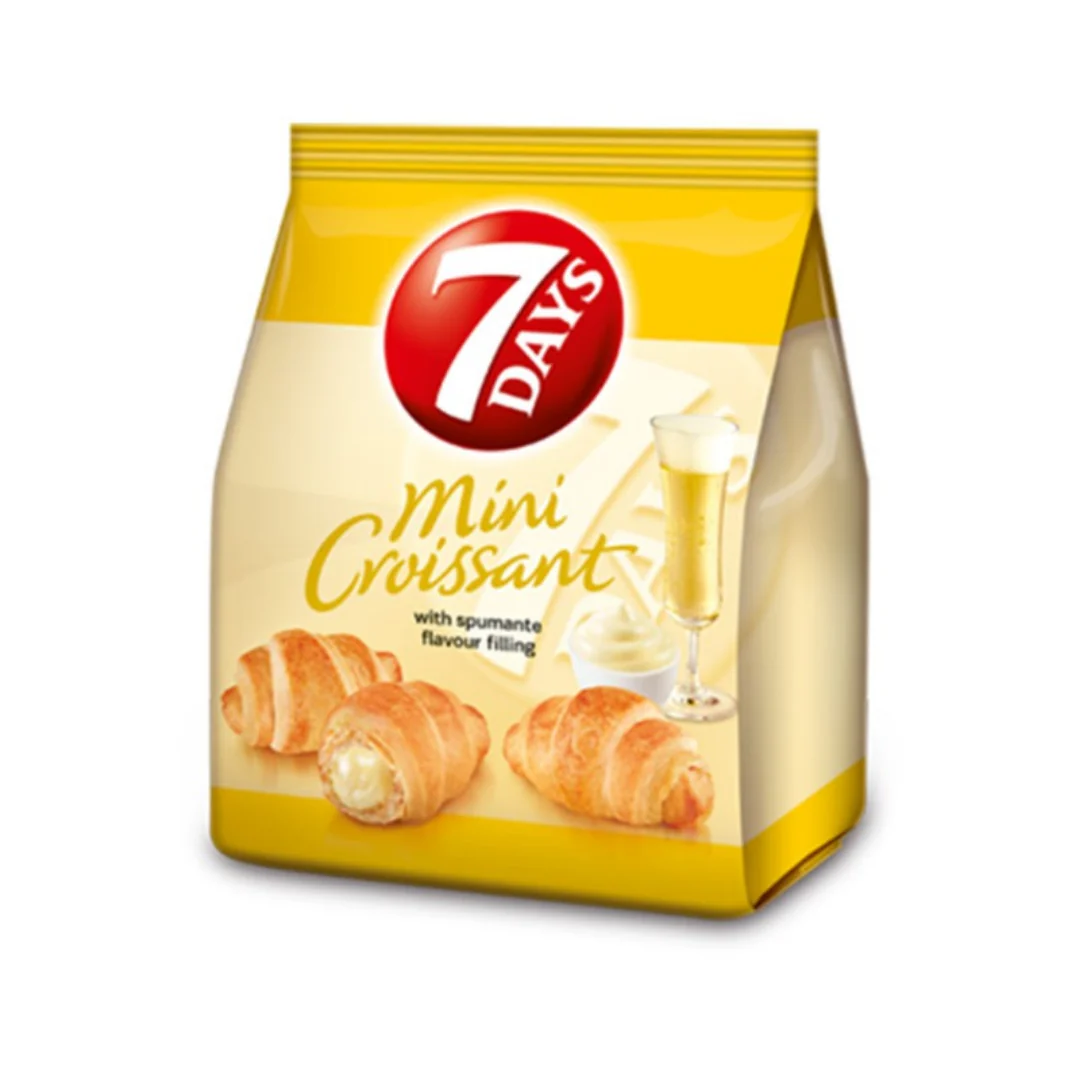 7 Days Mini Crossaints with Spumante Cream Filling 185gr