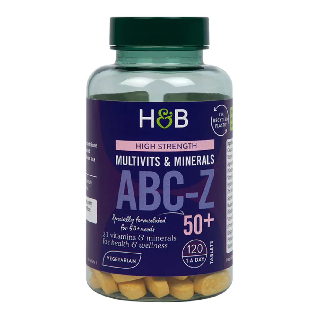 Holland & Barrett ABC to Z 50+ Multivitamins 120 Tablets