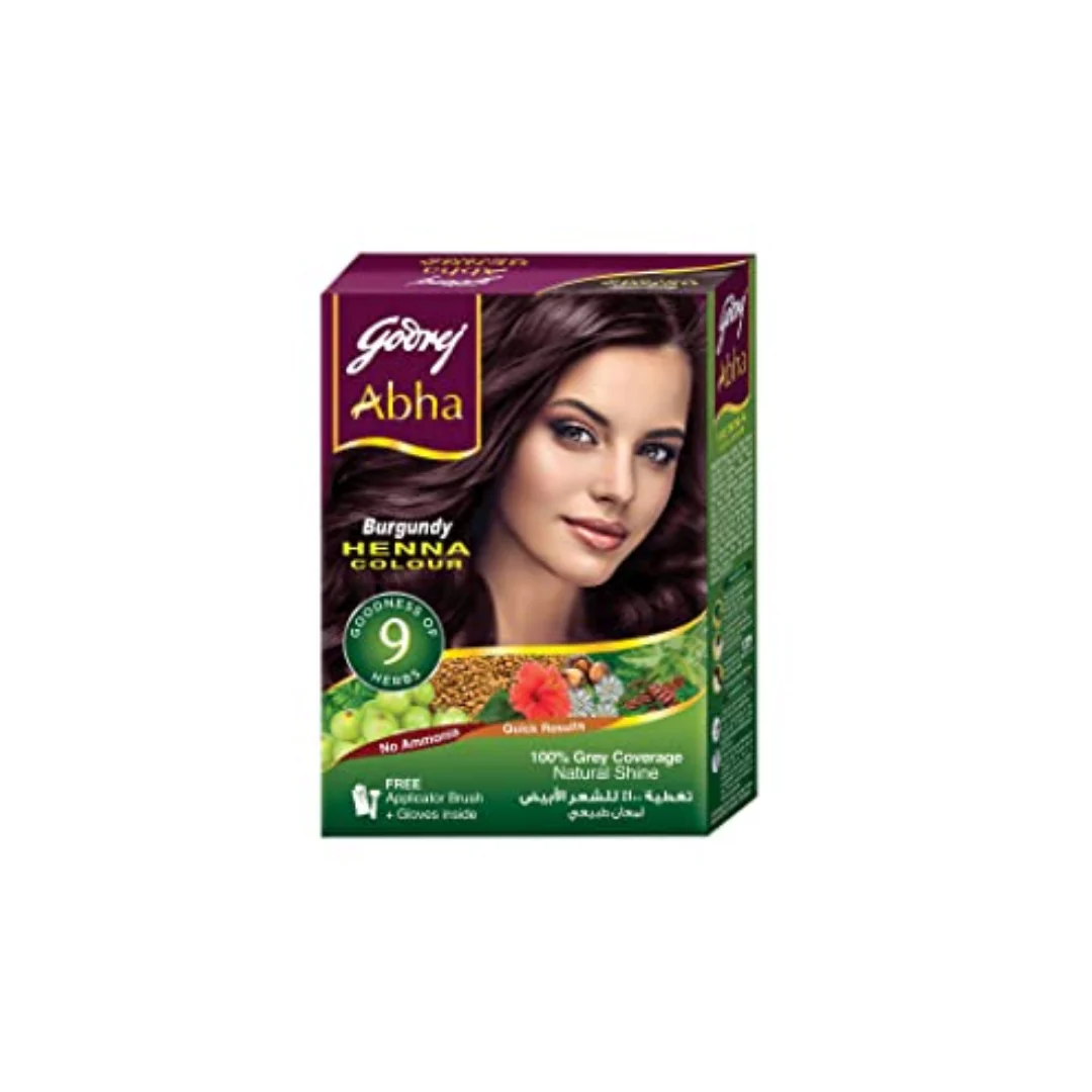 ABHA Henna Colour - Brown 6X10g x 6 pack