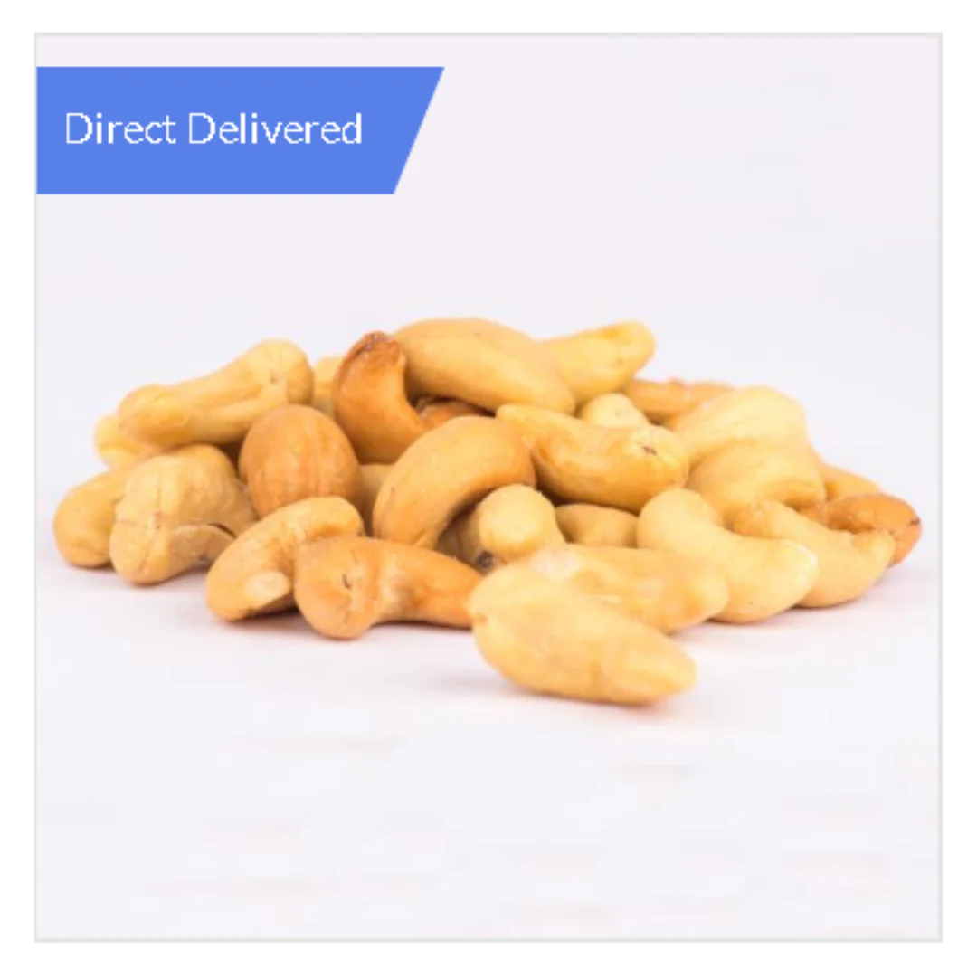 Afropol Roasted & Salted Cashew Nuts 3kg x Case of 1