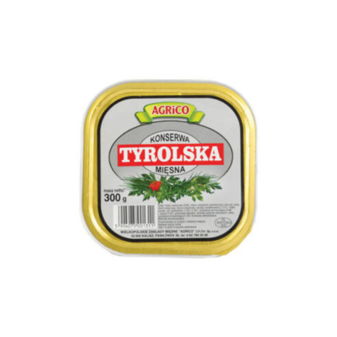 Agrico Tyrol Canned Meat (Konserwa Tyrolska) 300gr