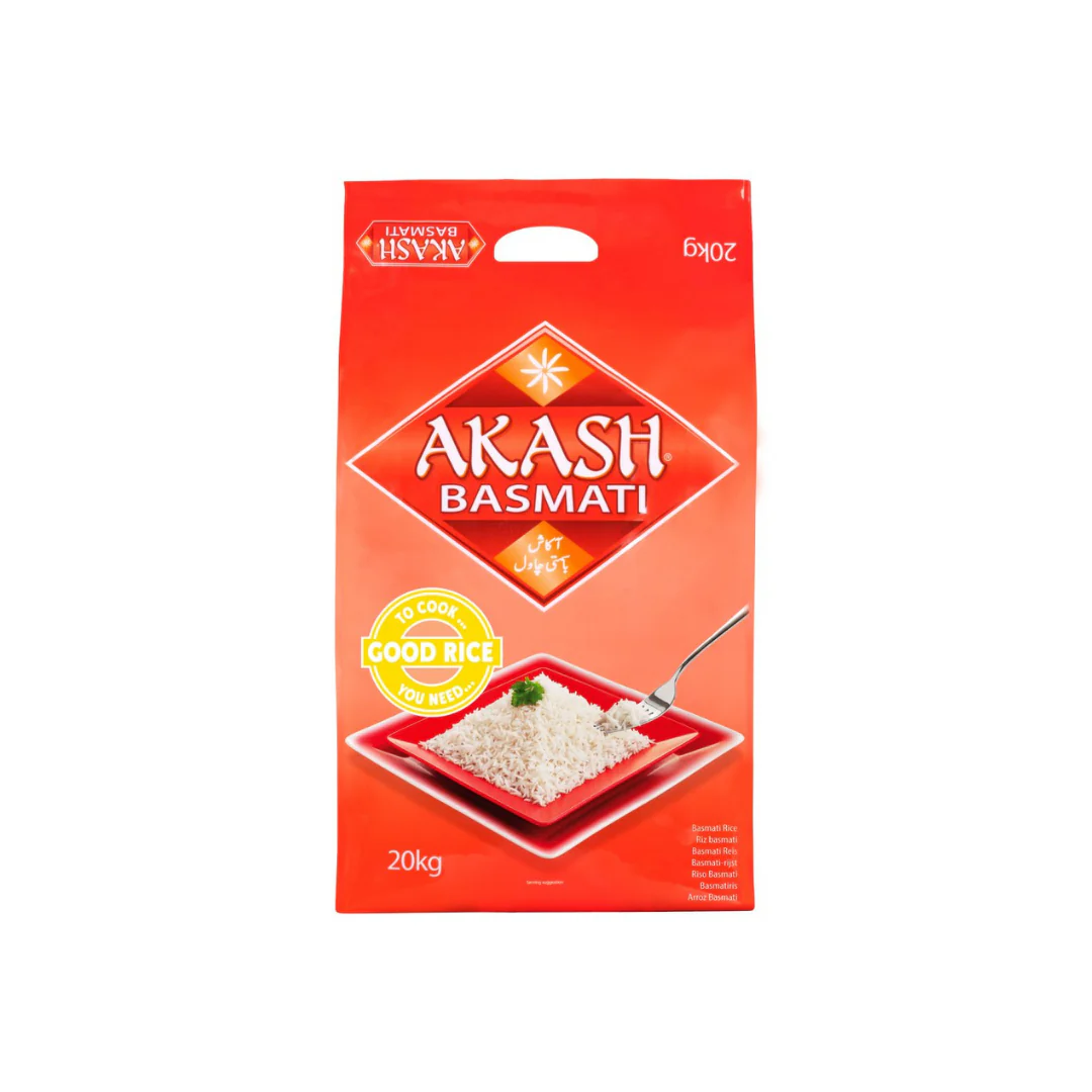 Akash Basmati 20kg x 6 pack
