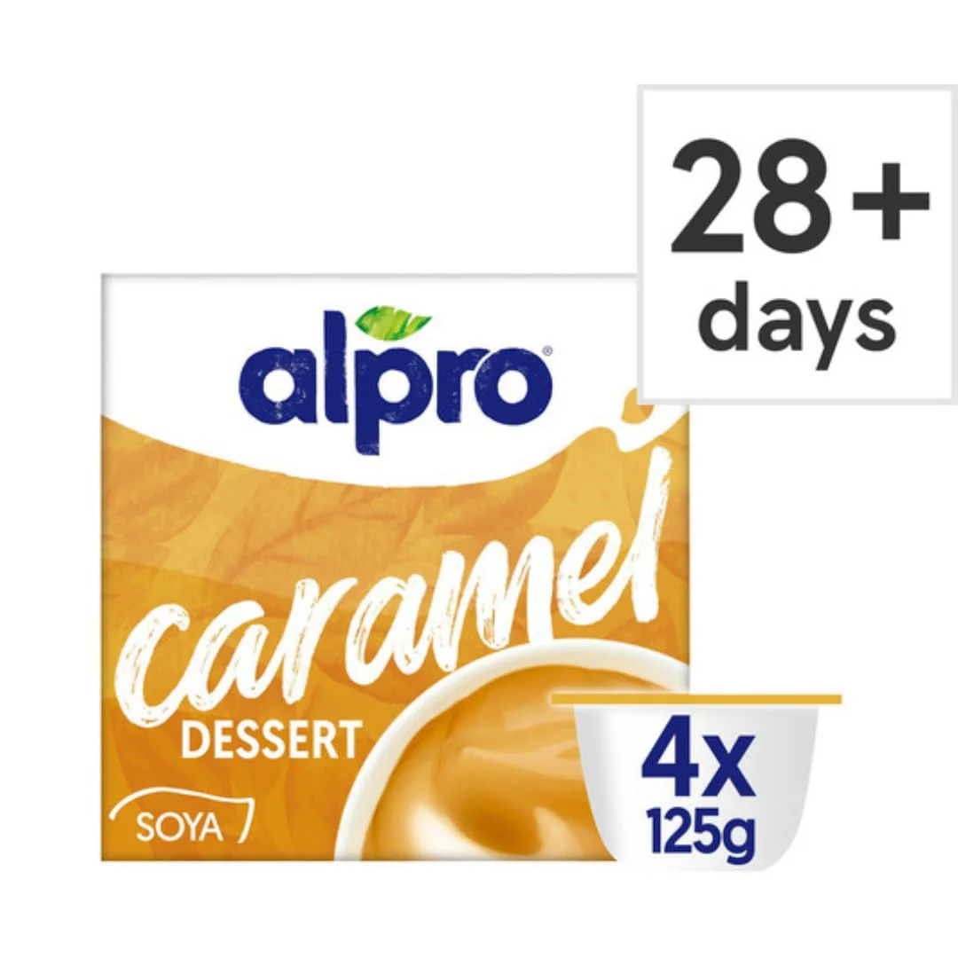 Alpro Caramel Soya Dessert 4 X 125gr
