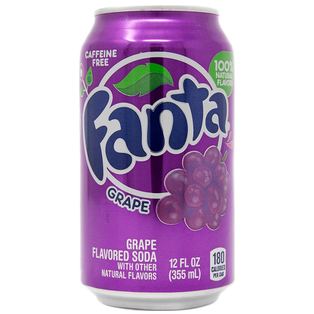 12x American Fanta Grape 355ml