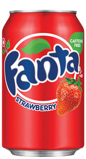 12x American Fanta Strawberry 355ml