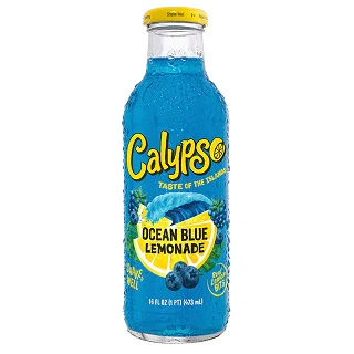 12x American Calypso Ocean Blue Lemonade 473ml