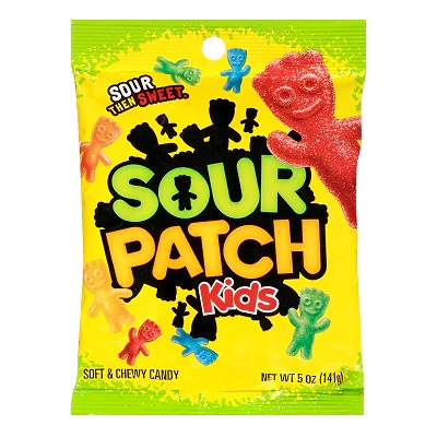 24x American Jelibon Sour Patch Kids 80gr