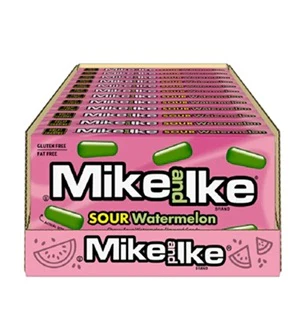 12x American Mike & Ike Sour Watermelon 120gr