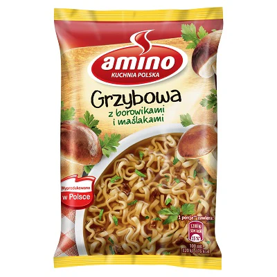 22x Amino Grzybowa Noodle 57g