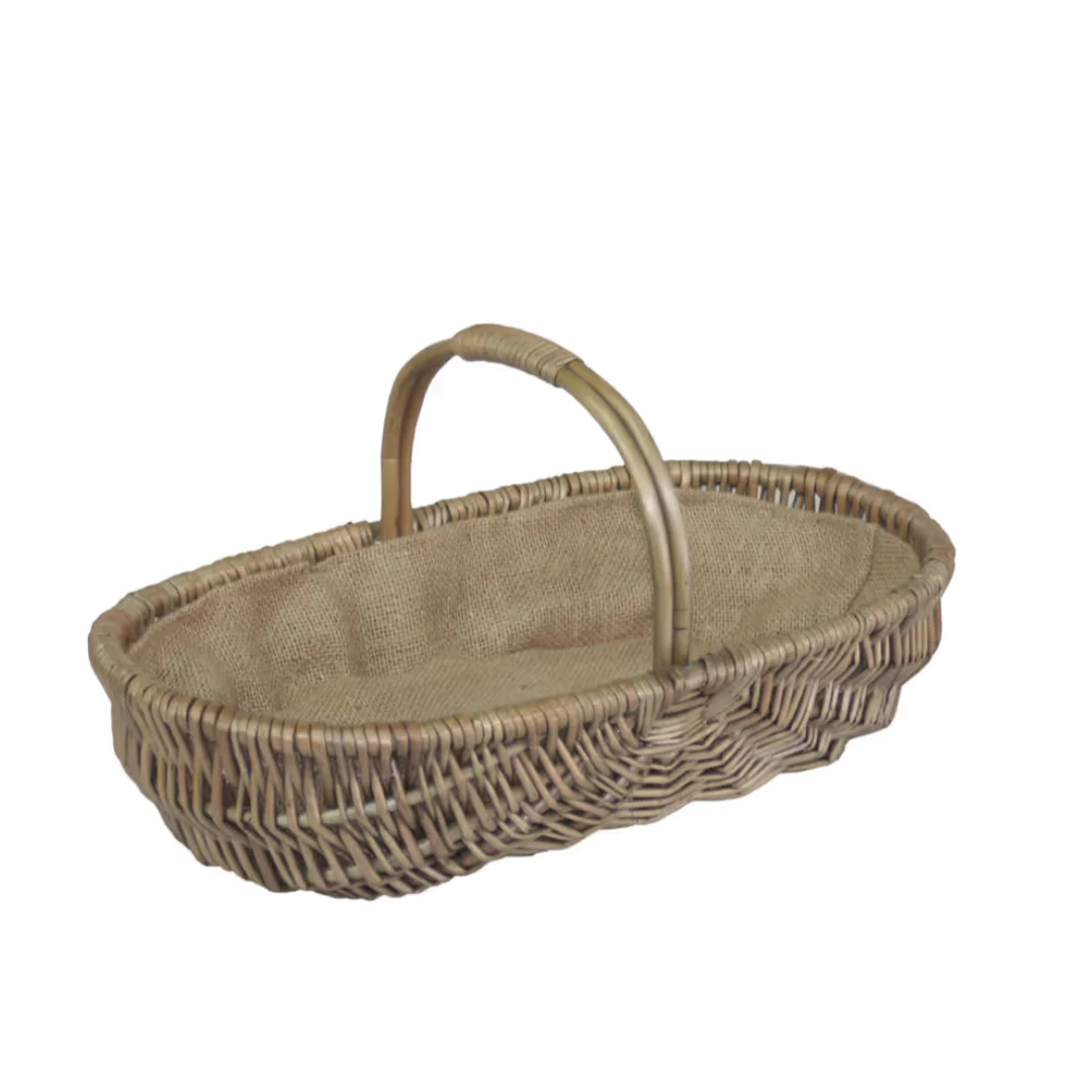 Medium Shallow Antique Wash Lined Trug