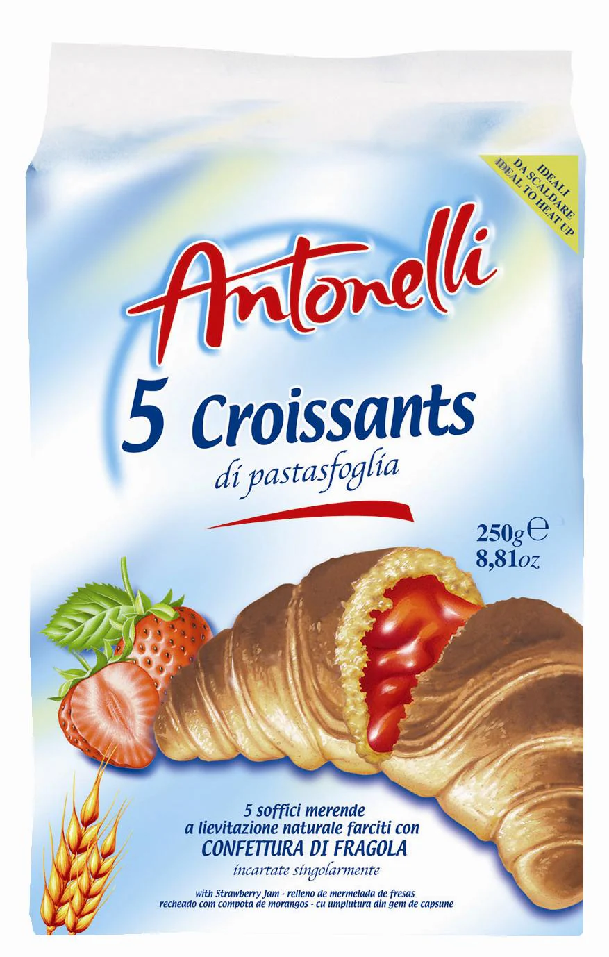 8x Antonelli Strawberry Croissant