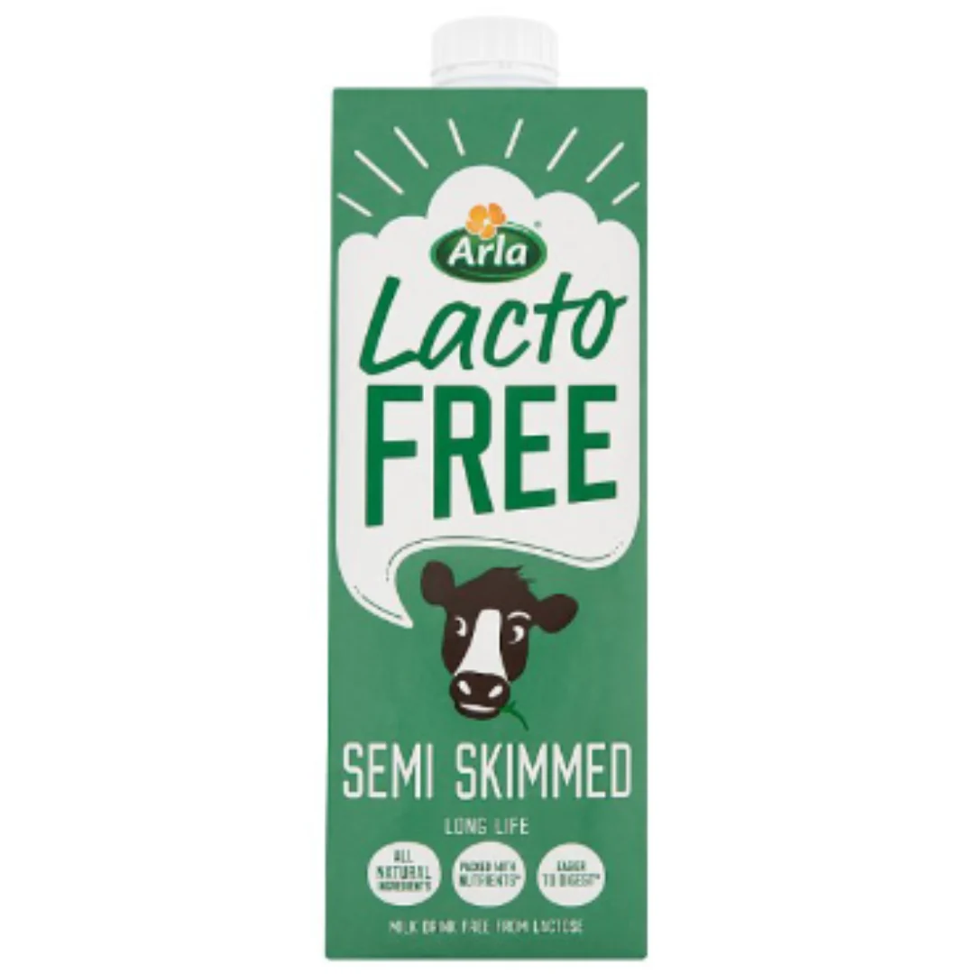 Arla Lactofree Long Life Semi Skimmed Milk 1L x 6