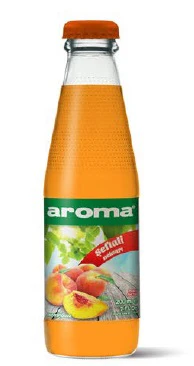 24x Aroma Peach Drink 200ml- Glass