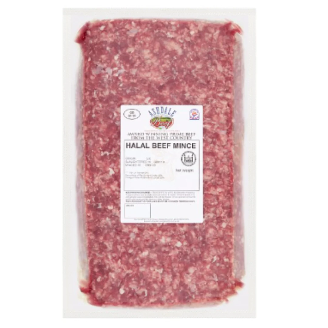 Ashdale Halal Beef Mince 2.50kg x 4 Packs