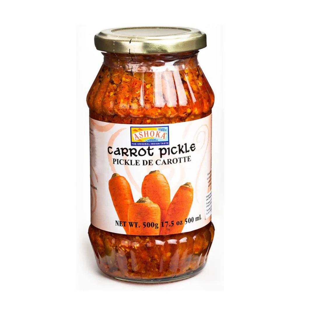 Ashoka Carrot Pickle 500gr x 6 pack