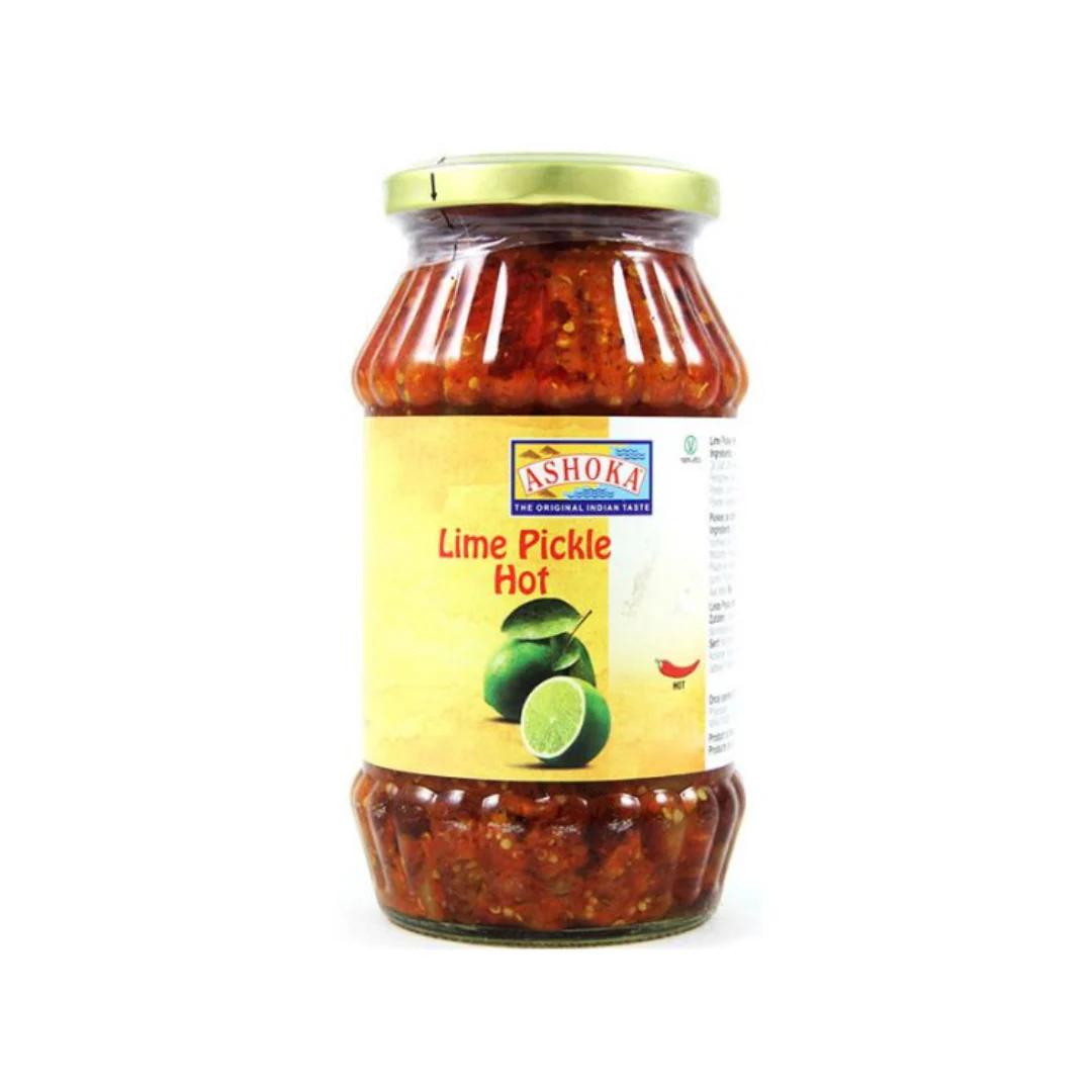 Ashoka Lime Pickle (HOT) 500gr x 6 pack