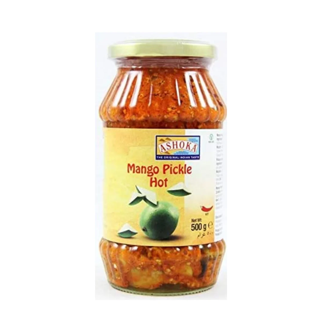 Ashoka Mango Pickle (HOT) 500gr x 6 pack