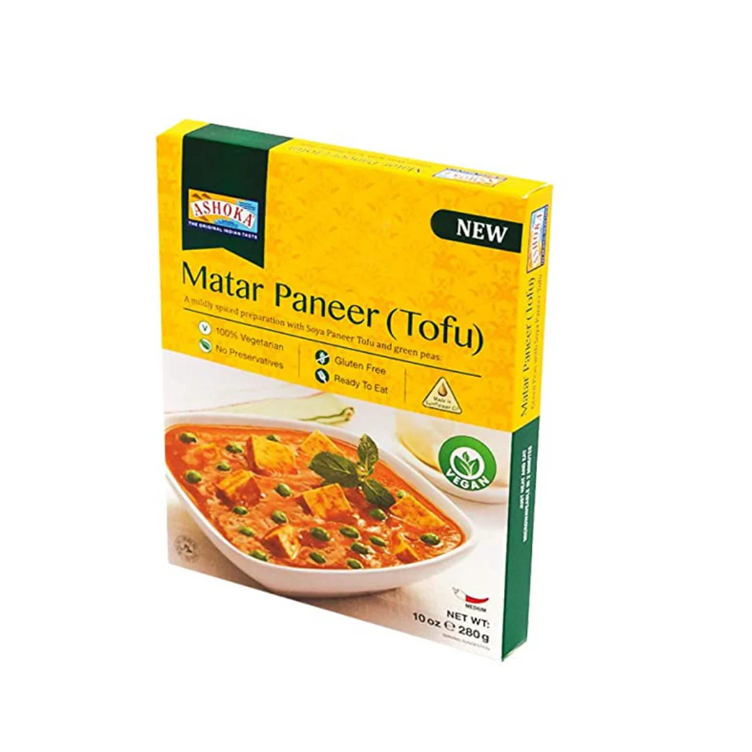 Ashoka Matar Paneer (Tofu) 280gr x 6 pack