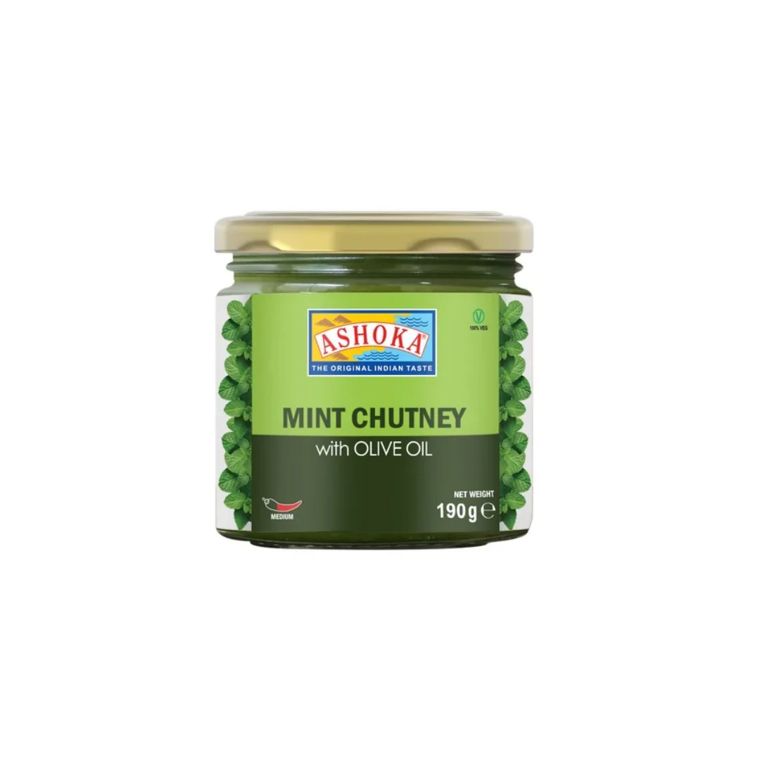 Ashoka Mint Chutney 190gr x 6 pack
