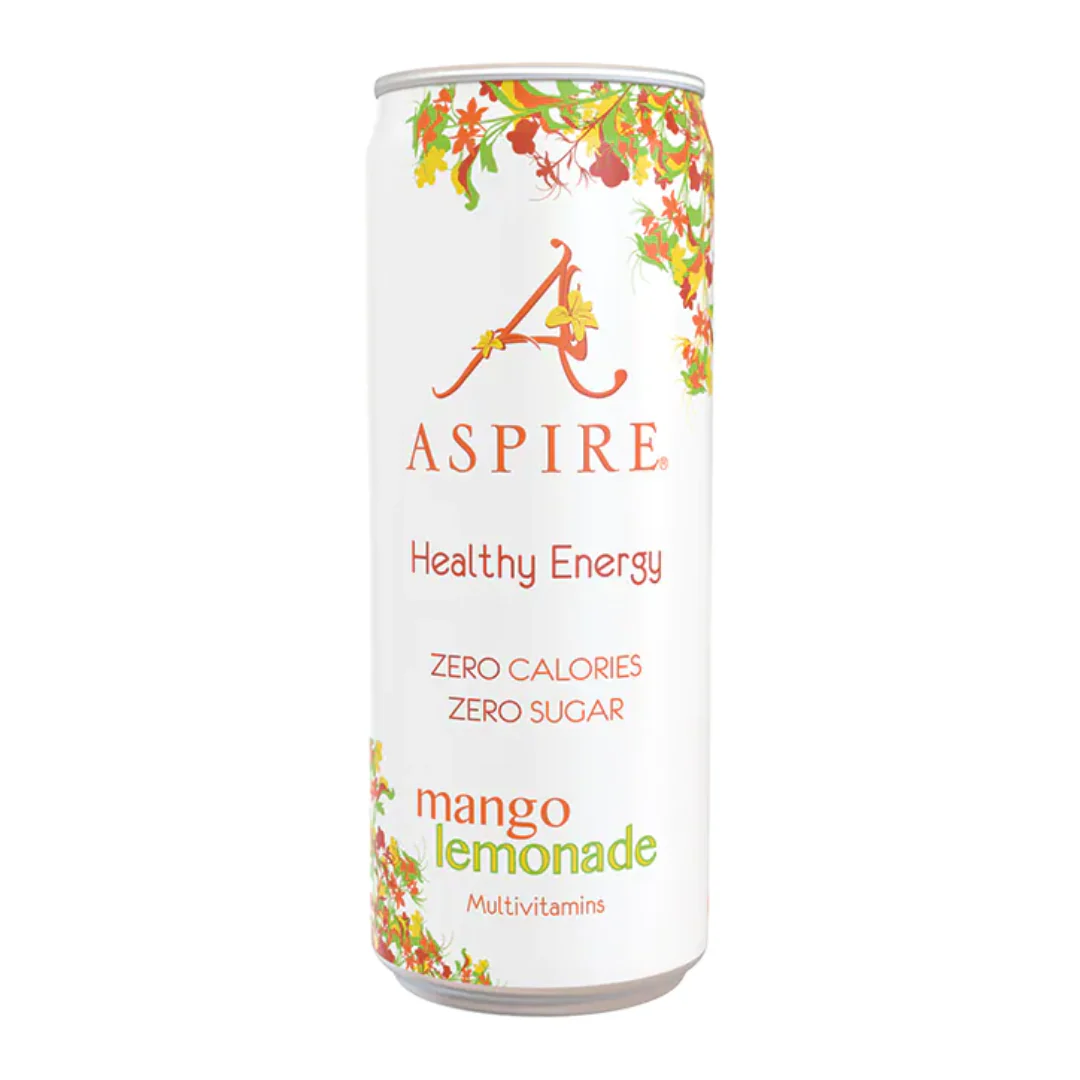 ASPIRE Healthy Energy Mango Lemonade 330ml