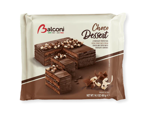6x Balconi Choco Desert