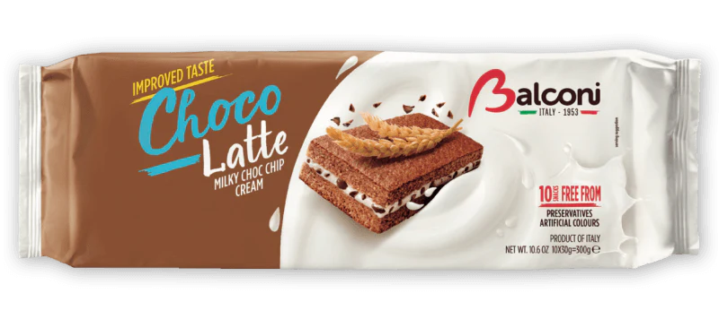15x Balconi Choco Latte