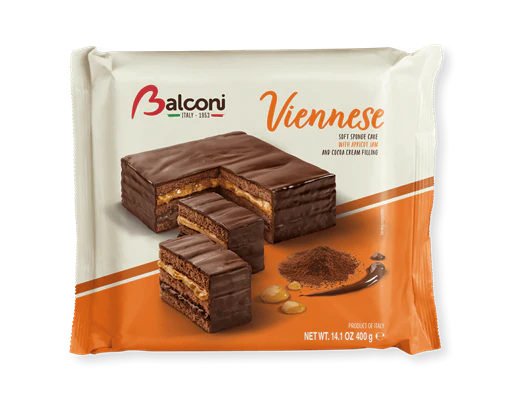 6x Balconi Torta Viennesse Desert