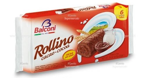 20x Balconi Rollino Cacao Cake 222g