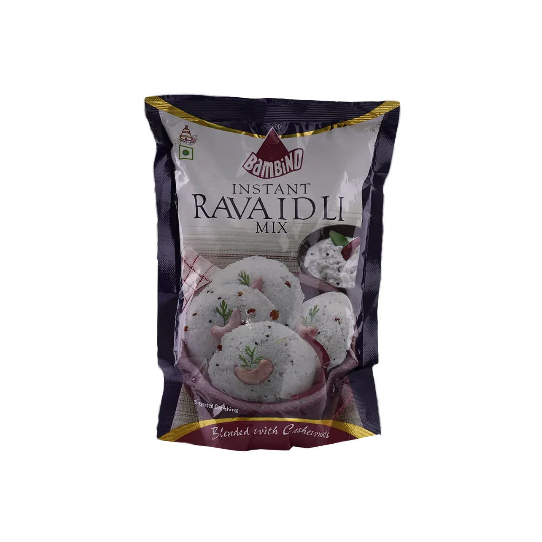 Bambino Instant Rava Idli Mix with Cashew 500g x 6 pack