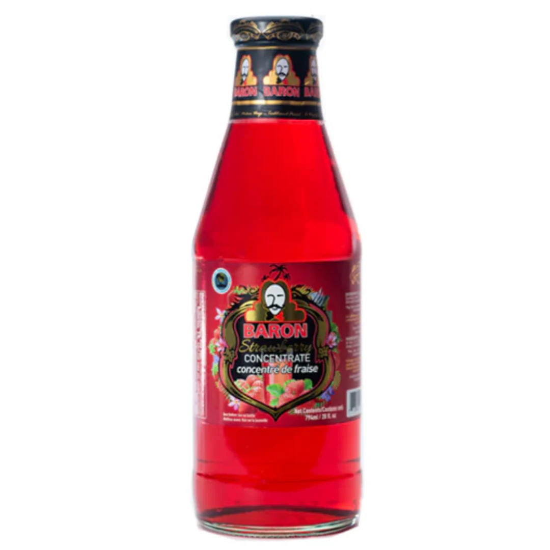 Baron Strawberry Syrup 12 x 794ml