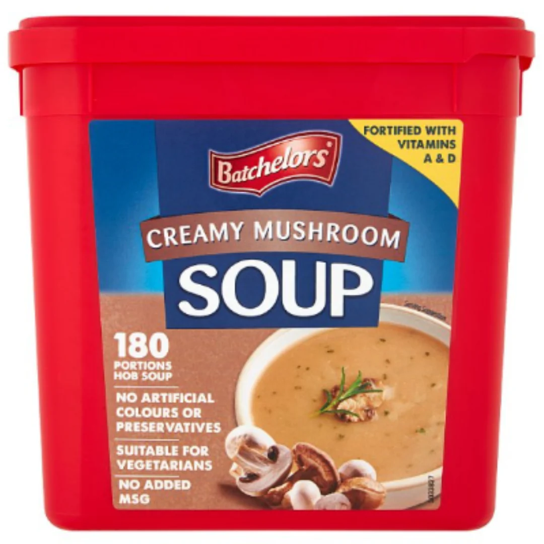 Batchelors Creamy Mushroom Soup 2250g x 1