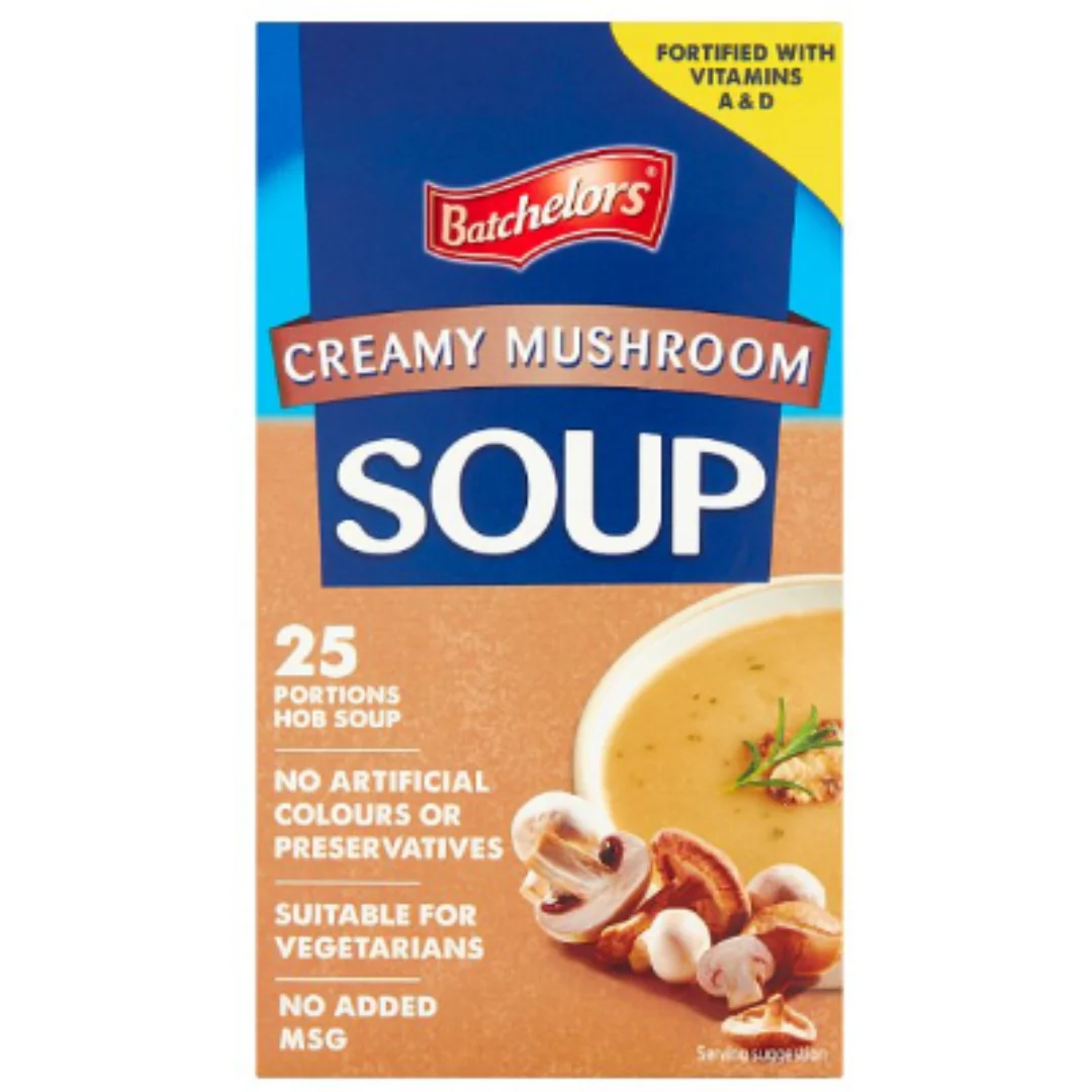 Batchelors Creamy Mushroom Soup 313g x 1