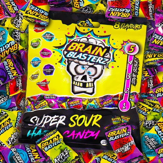 12x Bbz Super Sour Hard Candy 100gr