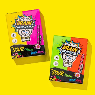 16x Bbz Sour Candy Brain Bitz 45gr