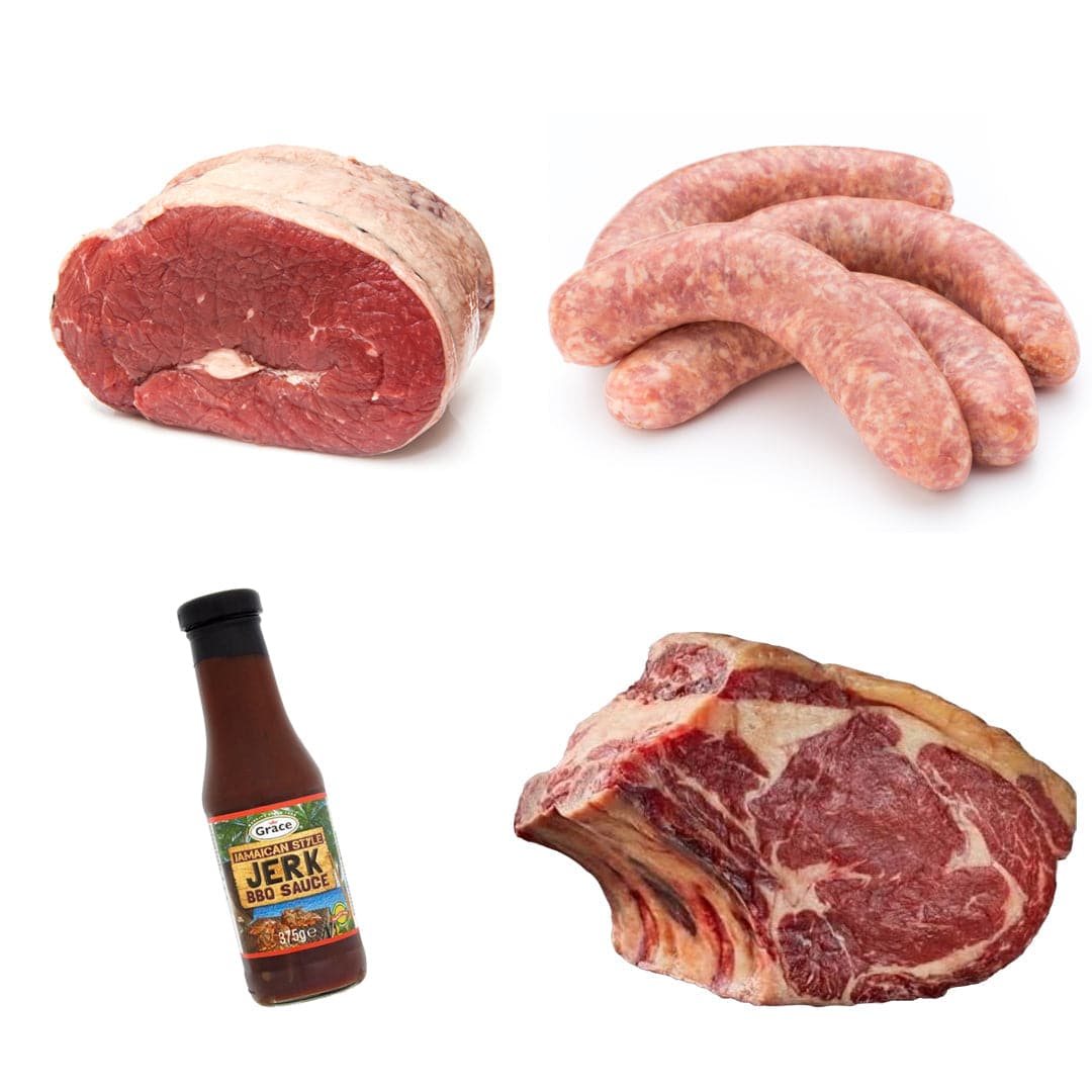 Beefy BBQ Box | 4 Ingredients | Beef Ribs | Beef Brisket | Beef Sausage | Bbq Sauce
