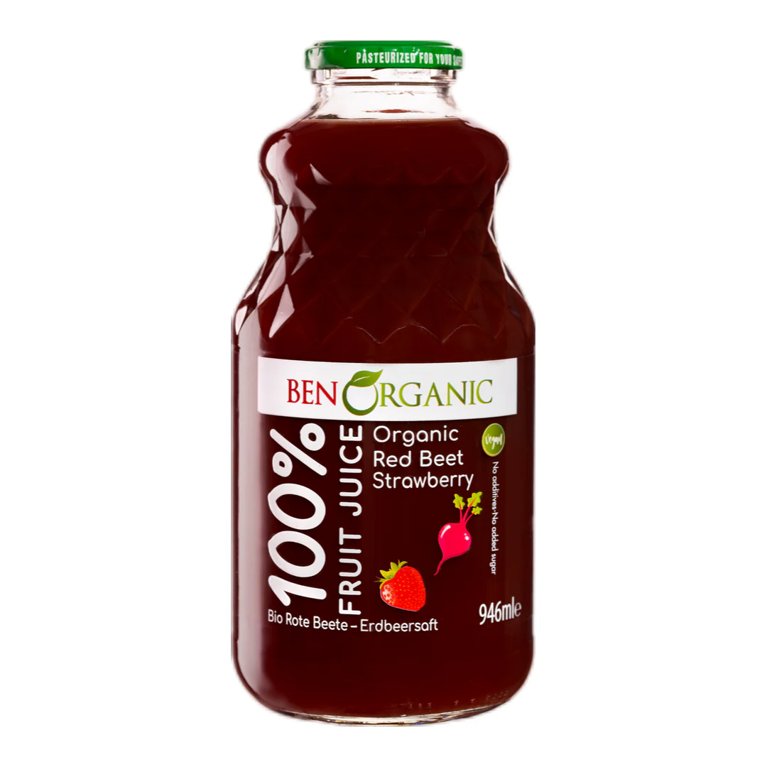 BenOrganic 100% Red Beet Strawberry Juice 946ml