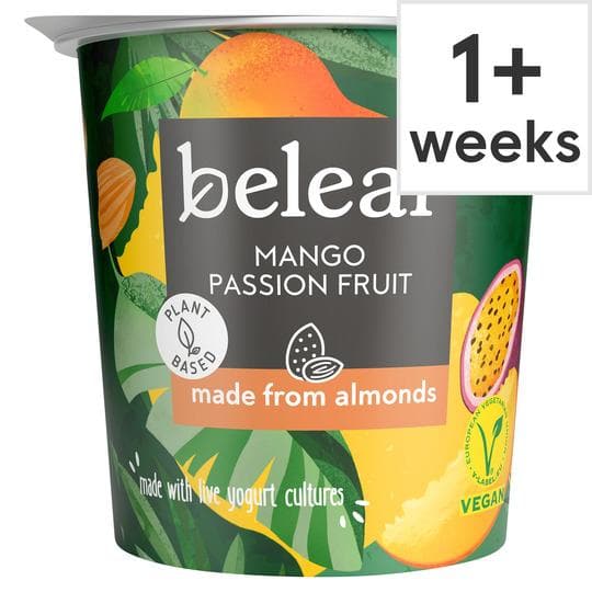 Beleaf Almond Yogurt Mango & Passion Fruit 350gr