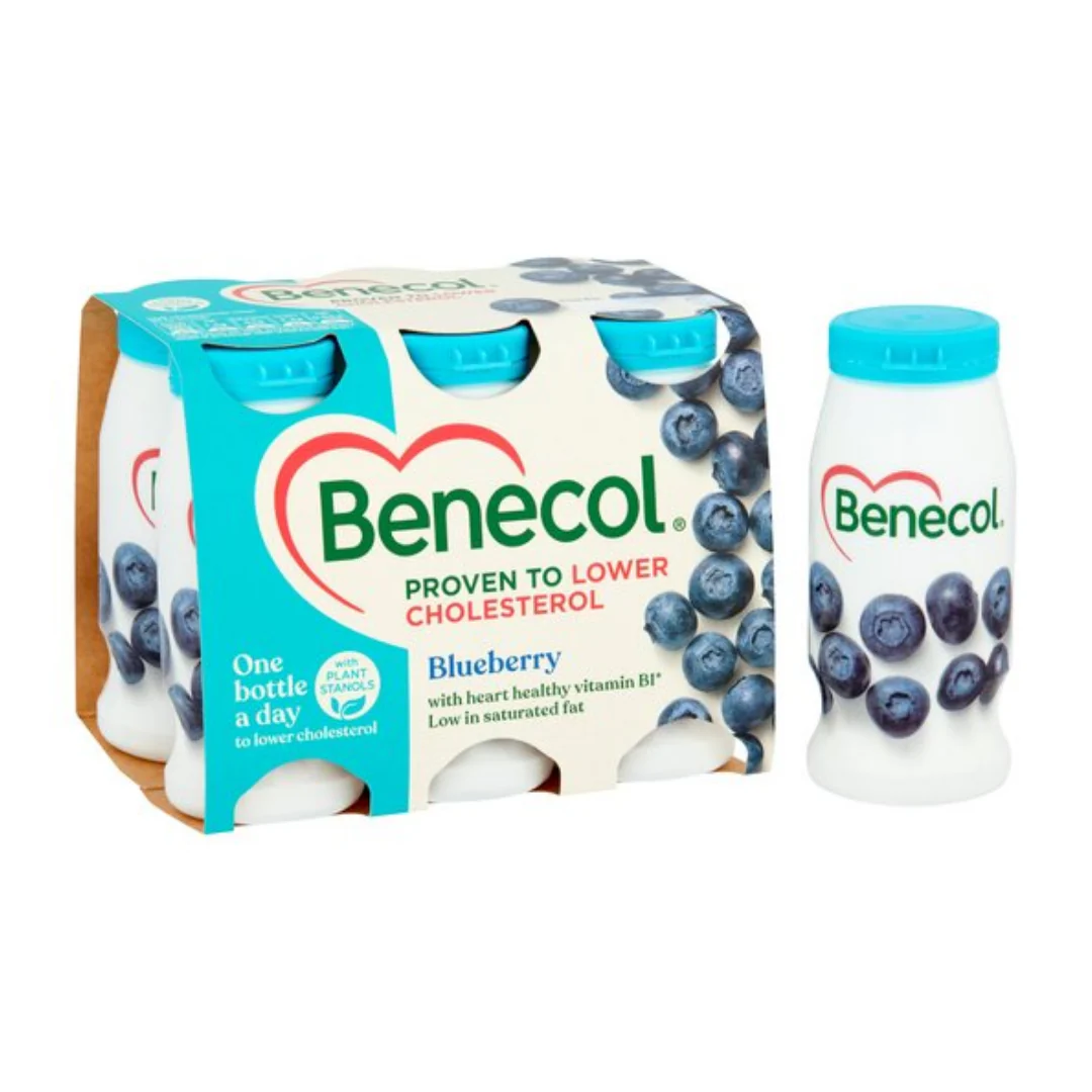Benecol Blueberry Yogurt Drink 6X67.5G