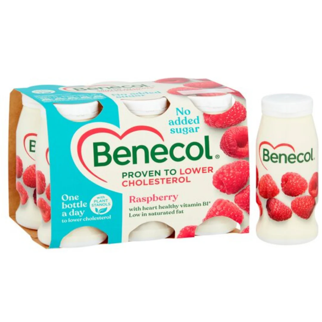 Benecol Yogurt Drink Raspberry 6X67.5G