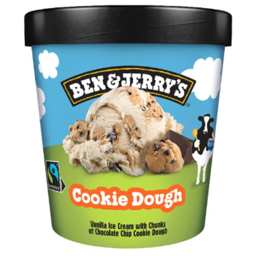 Ben & Jerry's Ice Cream Cookie Dough 465 ml x 1 Pack