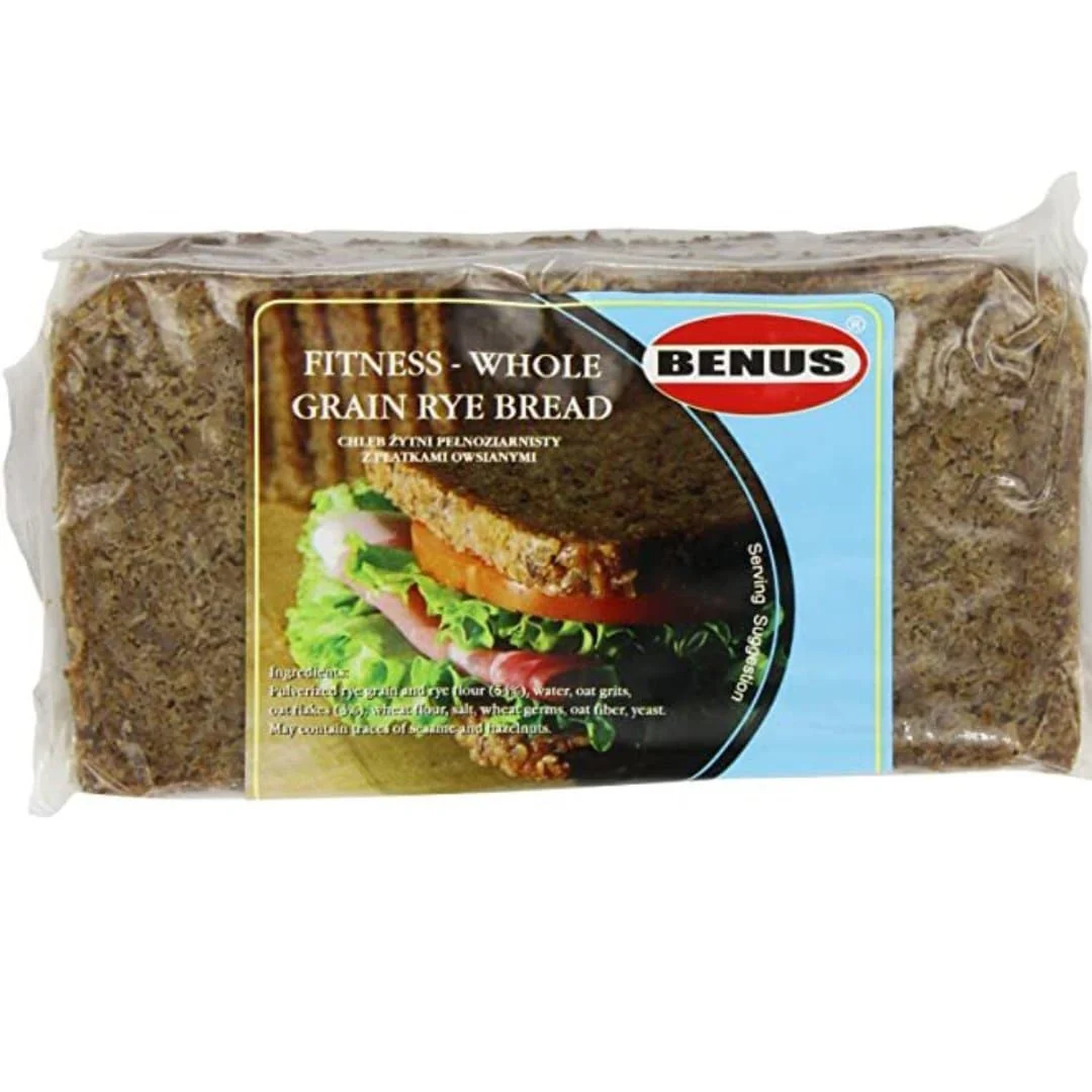 Benus Fitness Wholegrain Rye Bread 500gr