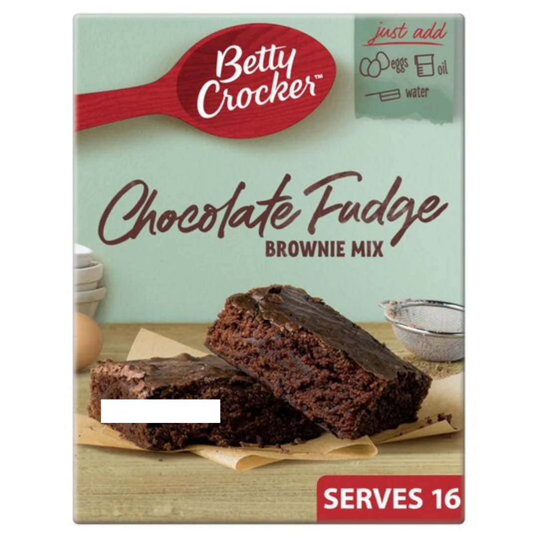 Betty Crocker Chocolate Fudge Brownie Mix 415gr