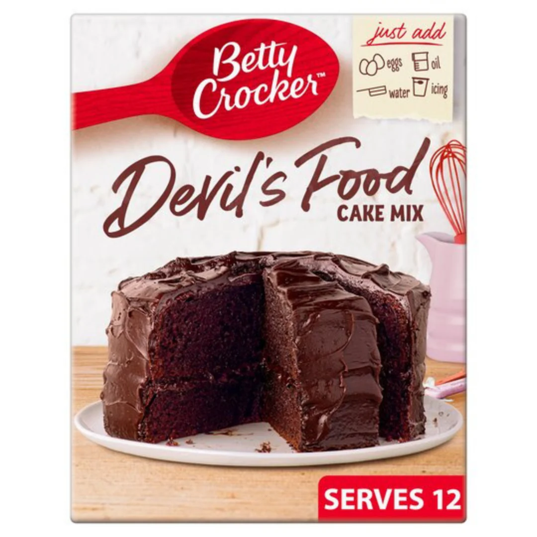 Betty Crocker Devils Food Cake Mix 425gr