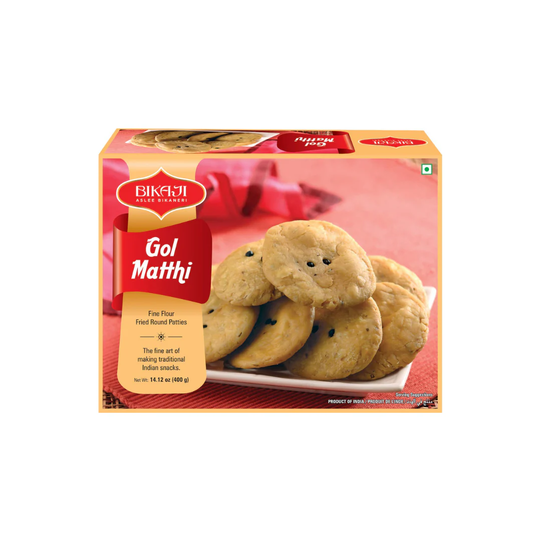 BIKAJI Gol Mathi 400g x 6 pack